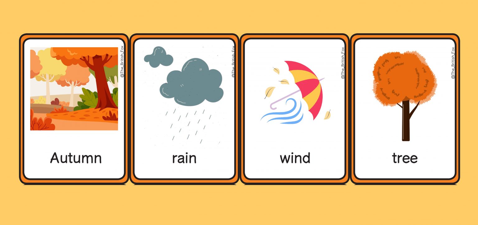 Hello Autumn - The flashcards