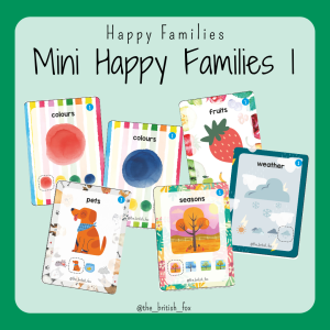 Mini Happy Families - Set 1 - Jeu des 7 familles pour les cycles 2