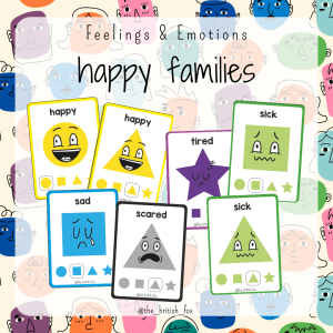 Feelings & Emotions Happy Families - ESL anglais les émotions